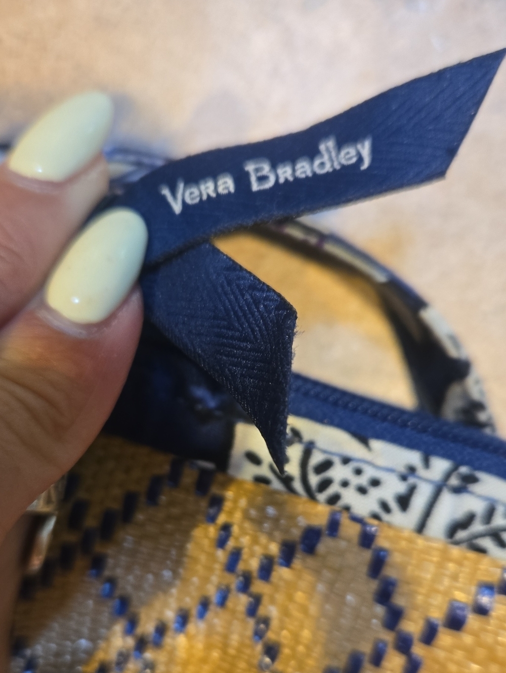 Vera Bradley Anchor's Away Crossbody Bag - Picture 5 of 8
